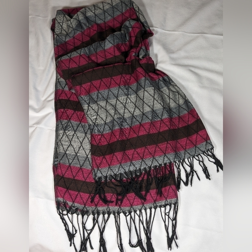 100% Viscous Multi Color Shawl Wrap Scarf